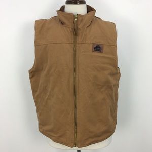 Brown Cotton Insulated Vest | Poshmark